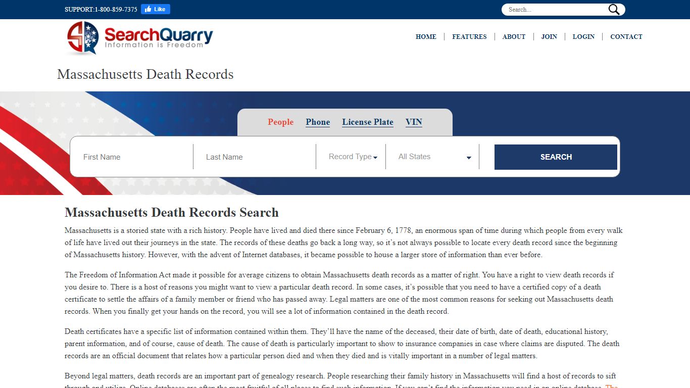 Free Massachusetts Death Records | Enter Name to View ... - SearchQuarry
